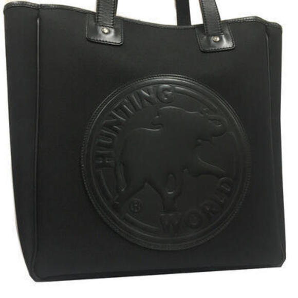 Hunting World Tote Bag Black - Picture 2 of 8